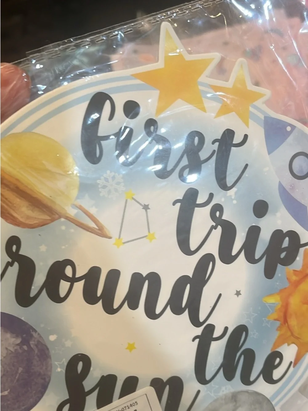 Space-Themed Birthday display and giveaway